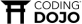 coding dojo black logo